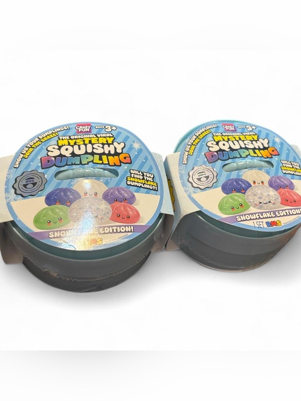 BRAND NEW RMS crazy fun Mystery Dumplings Snowflake Edition unopened 2